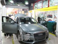 奧迪A4汽車音響，升級摩雷、MOSCONI組合