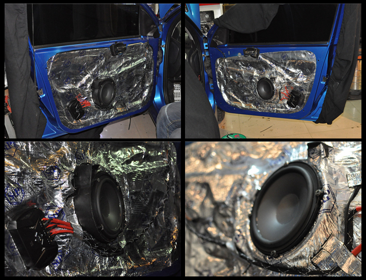 標志206改裝JBL 609c音響 加裝低音愛威10寸——上海音豪